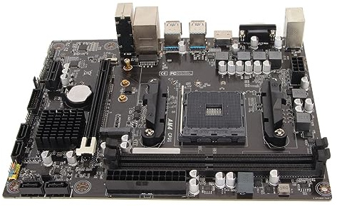 A520 M ATX Motherboard, NVME USB3.0 AM4 Slot Dual Channel DDR4 Memory Slot Integrated Graphics Desktop Motherboard