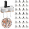 220 Pezzi Interruttore a Scorrimento, Micro Miniatura Interruttore SPDT 3 Pin 2 Posizione interruttori a scorrimento verticale,0.5A 50V DC Micro Interruttore a Scorrimento Verticale,SS12D00 G6