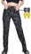 CBBI-WCCB Damen Moto Jeans Motorrad Hose mit Protektoren Motorradhose (DE/NL/SE/PL, Bundweite & Schrittlänge, 32, 31, blau Tarnanstrich)