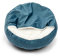 SWZEC hundeliebling Cozy Cave Flauschige Hundehöhle - das Original (60CM,Blau)