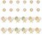 GOMAKERER 24 Pcs 2 Shapes Ocean Theme Nail Charms, Sea Shell Nail Decoration Star Fish Pearl Nail Art Jewels Alloy Enamel Nail Cabochons for Acrylic Nails DIY Crafting