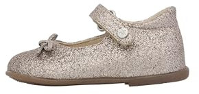 Naturino Ballerine in Pelle Glitterata, Rosa Chiaro 21