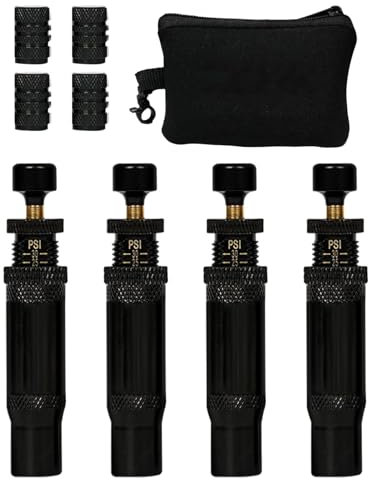 - Desagüe automático de neumáticos - Herramienta de liberación de neumáticos ajustable - 4 piezas Autostop 4x4 - Inflador de neumáticos Rapid para camiones, pickup, offroad