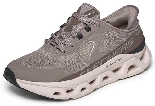 Skechers Herren 232921 NvblSneaker | Slip-Ins, Engineered Mesh Upper Sneaker, Glide-Step geometrische Zwischensohle, maschinenwaschbar, luftgekühlte