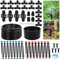 200ft Drip Irrigation System, Automatic Drip Irrigation System Kit, 1/2''-1/4'' Irrigation Kits for Plants, Raised Beds, Greenhouse & Outdoor Gardens