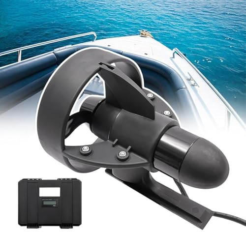 LSHFYV Tabla de Surf eléctrica con Motor de Aleta, propulsión de hélice de 216 W y 288 W, propulsor Submarino de 12 V, batería de 20 Ah, Motor de Tabla de Surf de Remo con Aleta eléctrica 216W