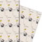 Lustiges Geschenkpapier Set (4 Bogen) | Dekorpapier mit Weihnachts Mops und Hendl: Alles für Dich, beige, für tolle Geschenk Verpackung zu Nikolaus, Advent, Weihnachten 32 x 48cm
