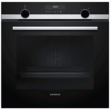 Siemens HB578BBS6 iQ500 - Forno da incasso/Smart Home compatibile via Home Connect/coolStart-no preriscaldamento, aria calda 3D Plus in acciaio inox