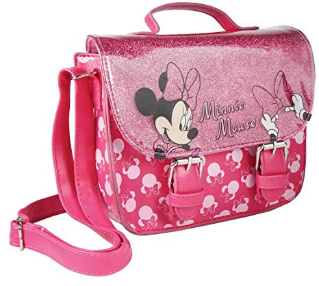 Cerdá Mädchen 2100002889 Minnie Mouse Kunstleder Umh ngetasche, Rosa Claro, S EU