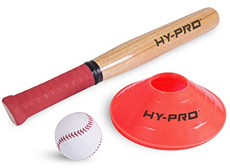 Hy-Pro Unisex, Jugendliche Rounders Set Schlagball, rot, Nicht zutreffend