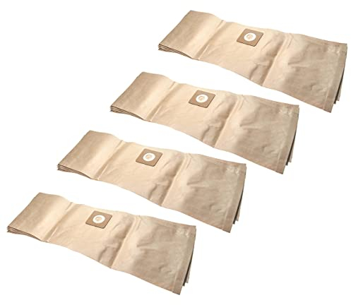 vhbw 20x bolsa compatible con Bosch AdvancedVac 20 aspiradora - papel, 85,4cm x 26.9cm, marrón
