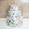 SiXsigma Sports Set of 3 Round Nesting Cake Storage Tins - Airtight Containers for Cakes, Biscuits & Sweets in Large, Medium & Small Sizes - Ideal Mothers Day Gifts & Baking Lovers (MT-B-CTS)