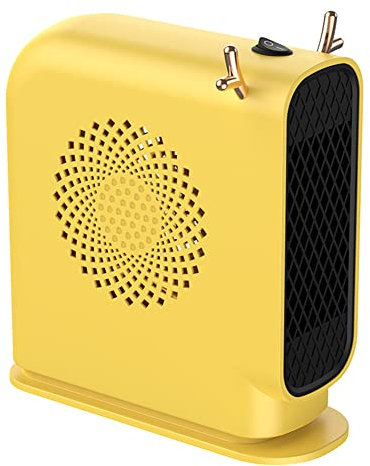 Radiateur Soufflant, 800 W 220V Chauffage Soufflant Silencieux, Chauffage Électrique, Chauffage Rapide, Chauffage D'appoint, Ventilateur de Chauffage de Bureau, Pour Les Bureaux t Les Intérieurs