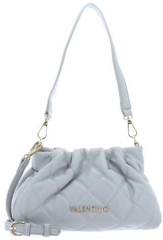 Valentino Damen Ocarina Umhängetasche, Perlfarben