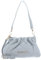 Valentino Damen Ocarina Umhängetasche, Perlfarben