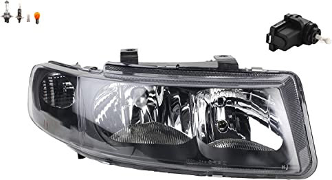 Johns, Scheinwerfer passend für Seat Toledo Leon 1M Rechts + Leuchtmittel m. Stellmotor