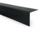 Black Durable 1M PVC Trim for Edges & Corners Upgrade Your Home or Office with Perfect 90 Degree Angles - 100x100mm & 70x70mm Sizes With 3MM Wall Thickness TMW Profiles (70x70mm)