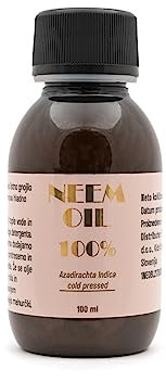 Neem Land Huile de Neem pressée à froid, 100 ml, pour une utilisation en agriculture biologique