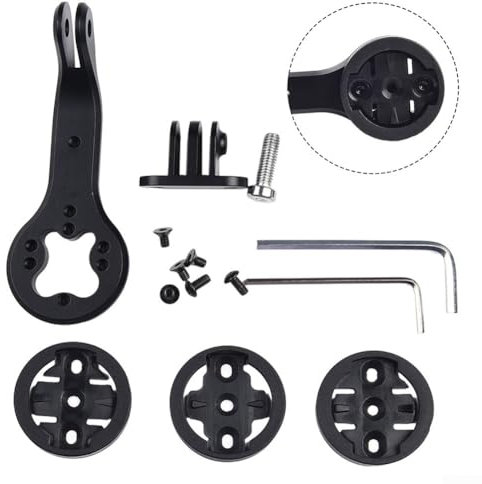 ZAMETTER Computer Holder,Bike Computer HolderCycle Stem Mount For Bontrager,Aluminum Alloy