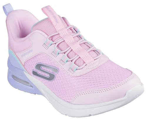 Skechers Microspec Max Colour Treifecta, Scarpe da Ginnastica, Pink, 33 EU