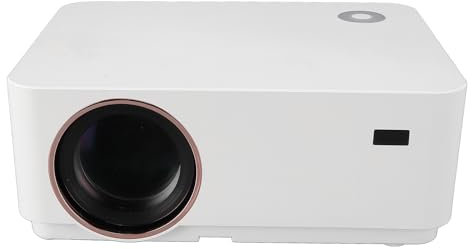 Video Movie Projector WiFi6 BT 5.3 Electric Focus 22000L Auto Trapezoid Correction Gaming 4K 8K Portable Outdoor Gaming Projector (UK Plug)