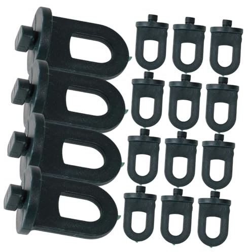 PHENOFICE 100stücke Gewächshaus Clips Einstellbare Pflanzenhalter Für Gewächshäuser Langlebig Und Einfach Ohne Werkzeug Zu Installieren Für Optimale Pflanzenpräsentation