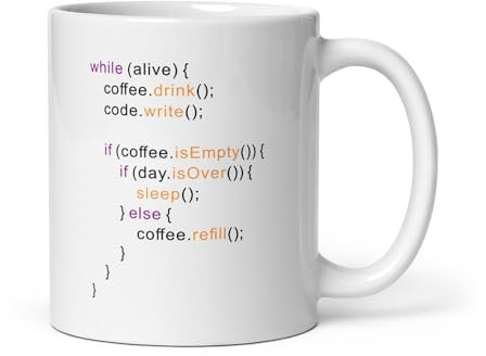Informatiker Tasse - Lustiger Programmierer Becher mit Debugging Spruch, IT Geschenkidee für Entwickler, Code Mug, Kaffeetasse für Software & Coden