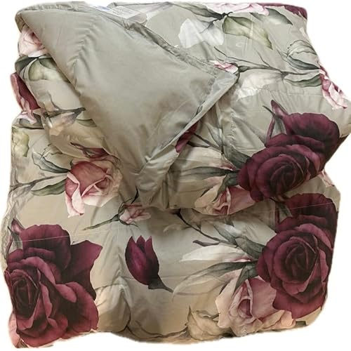 Daunex Elite Canazei Steppdecke für Doppelbett mit Gänsedaunen, gemustert, für Doppelbett