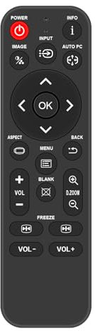 ﻿VINABTY Neu Projector FernbedienungErsatz für ﻿﻿Canon RD-439E RD439E LV-7380 LV-7385 LV-7280 LV-7285 LV-8310 LV-8215 Remote Controller