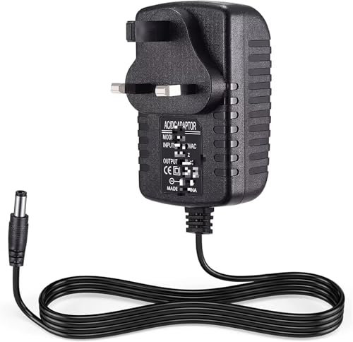 UK Replacement 12V 2A AC-DC Adaptor Charger for Geo GeoBook 1E Education Laptop