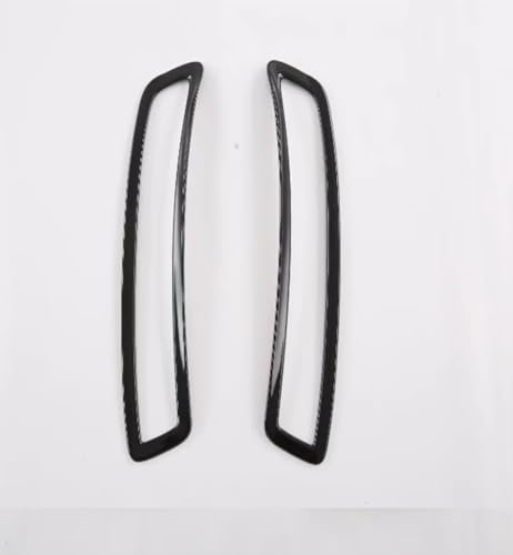 guanchao Auto Nebelschlussleuchten Dekorrahmen Schwarz für MG 4 EV 2023-2024-2025