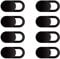 Aestustheri 8 Pack Laptop Accessories – Ultra-Thin 0.03in Webcam Cover Slider for Privacy, Sliders for Laptop, Desktop, PC, MacBook, iPad, iPhone, Smartphone – Laptop Camera Cover Slider