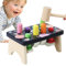 Holzhammerspielzeug für Kinder, Maulwurfsspiel für Kinder, Schlagen Bank mit Mallet Holzhack Maulwurfsspiel, Baby Hammer Toy, Entwicklungsgeschäfte für Kindergärten im Vorschulalter