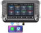 Autoradio per VW Passat Jetta Caddy Touran Golf 5 6 GTI T5 EOS POLO con Wireless Carplay Android Auto TF card Touchscreen Bluetooth AMFM Radio