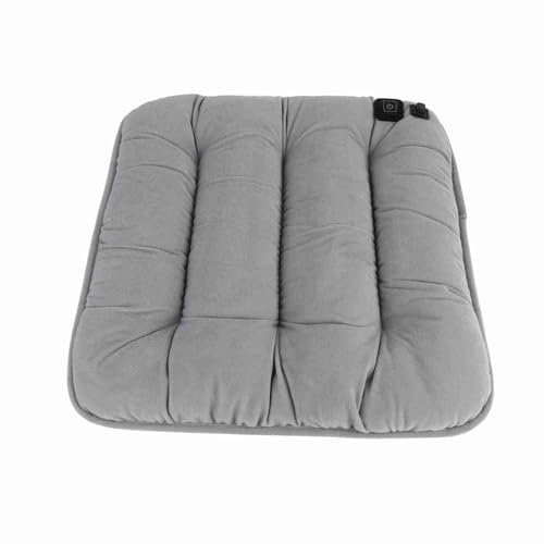Ghzste - Cojín de asiento con calefacción de grafeno USB lavable, 3 niveles de calefacción y 3 segundos de calentamiento rápido 45 ℃ a 65 ℃, con USB, para oficina de sofá doméstico