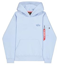 Alpha Industries Herren Signature Backprint Kapuzenpullover (1er Pack)