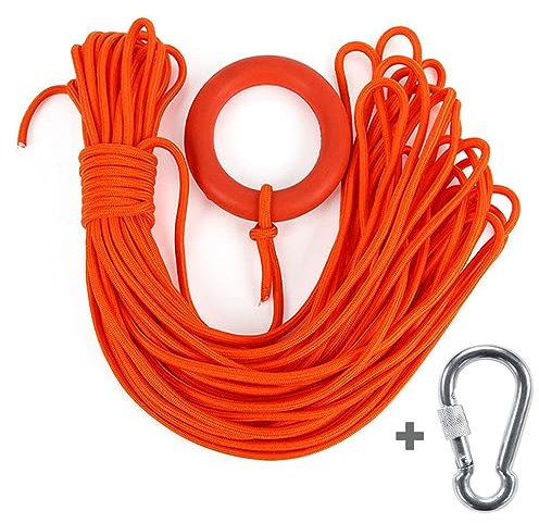 BRY Cuerda Flotante Profesional de Salvamento de Agua, Salvavidas, Salvavidas Flotante de Agua con Pulsera