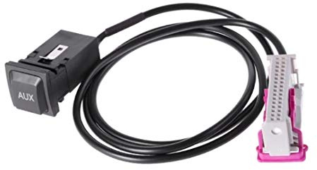Connexion auxiliaire avec Prise Jack 3,5 mm pour mp3 Audi RNS-E