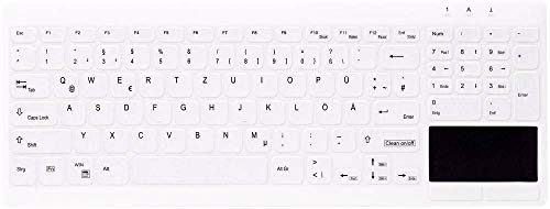 Active Key AK-C7412F-GUS-W/GE USB Hygiene-Tastatur Deutsch, QWERTZ, Windows® Weiß Geeignet f. Wisc