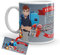 Kembilove Taza de Café del Mejor Camionero del Mundo – Taza de Desayuno para la Oficina – Taza de Café y Té para Profesionales – Taza de Cerámica Impresa – Tazas Profesiones de Camioneros