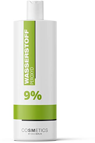 Wasserstoffperoxid 9 % – 1 L Creme-Oxidant Entwickler für Blondierung & Haarfarbe – H₂O₂ Emulsion für Friseure – Hydrogen Peroxide Oxidant für Aufhellung & Bleichmittel – Made in Germany