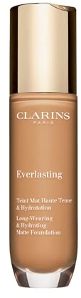 Clarins Everlasting Base De Maquillaje Fluida, 2,3, N-sandalwood, (30 Mililitros), Beige, Vanilla