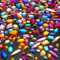 Chuangdi 500 Pcs Sewing on Rhinestones Mixed Shapes Acrylic Sew on Crystal Gems with 2 Holes for DIY Jewelry Crafts Clothes Shoes Costume Sewing Beads Decorations(Multicolor)