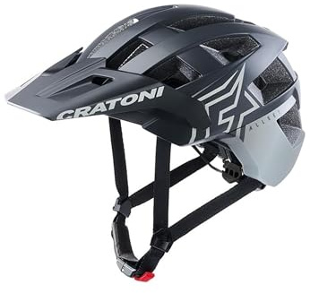 Cratoni MTB-Helm AllSet Pro schwarz/grau