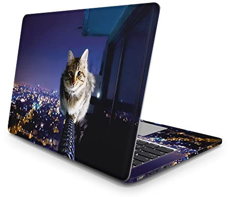 Sticker Master Cat 9 Laptop Vinyl Sticker Skin Cover 13 14 15 Inch Notebook Decal for MacBook Asus Acer Hp Lenovo Huawei Dell Ms Toshiba 15.6 inch (38x27 cm)