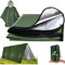 E EASTSTORM 210×150cm Verdickter Notfalldecke Schlafsack Survival Biwaksack Rettungsdecken Plane Wasserdicht Thermodecke Tarp Zeltplane und Notfall Regenponcho Ultraleicht Kälteschutz für Camping
