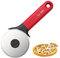 Luxear Rotella Tagliapizza Acciaio Inox Rotella Tagliapizza Professionale【Versione Aggiornata】Taglia Pizza con Salvalama e Manico Antiscivolo Affilata Lama 9x20cm, Lavabile in Lavastoviglie, Rosso