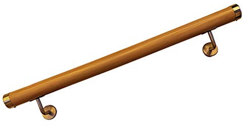 CHEWYNP Treppengeländer-Handlauf Handlauf, Rutschfester Fester PVC-Treppenhandlauf, Haus gegen die Wand Innen-Loft Geländer für ältere Menschen Handläufe Korridor-Stützstange, Länge: 30 cm