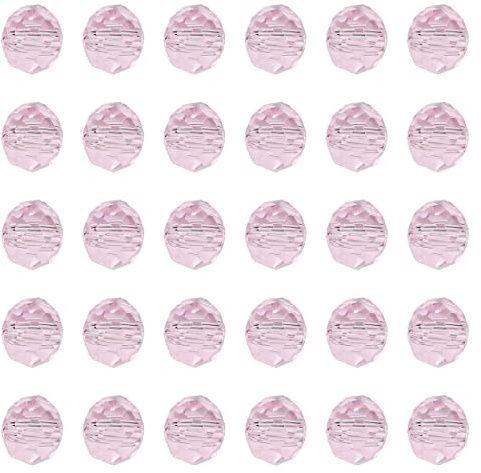 Briolette Beads Pink Size 6mm