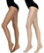 HTRUIYATY 2 paar Tanzstrumpfhose Damen Stützstrumpfhose Damen 70 Dicke Glänzende Strumpfhose für Damen Hoher Taille Shape Leggings Braun+Nude